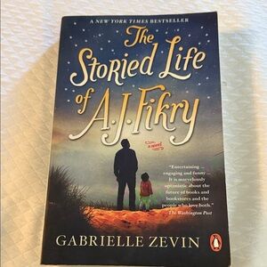 The Storied Life of A.J. Fikry by Gabrielle Zevin - Black Cover